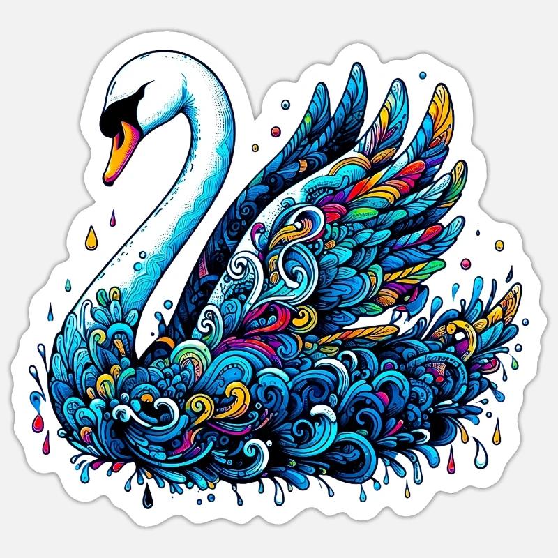 Sticker taille S (10 x 10 cm) - 