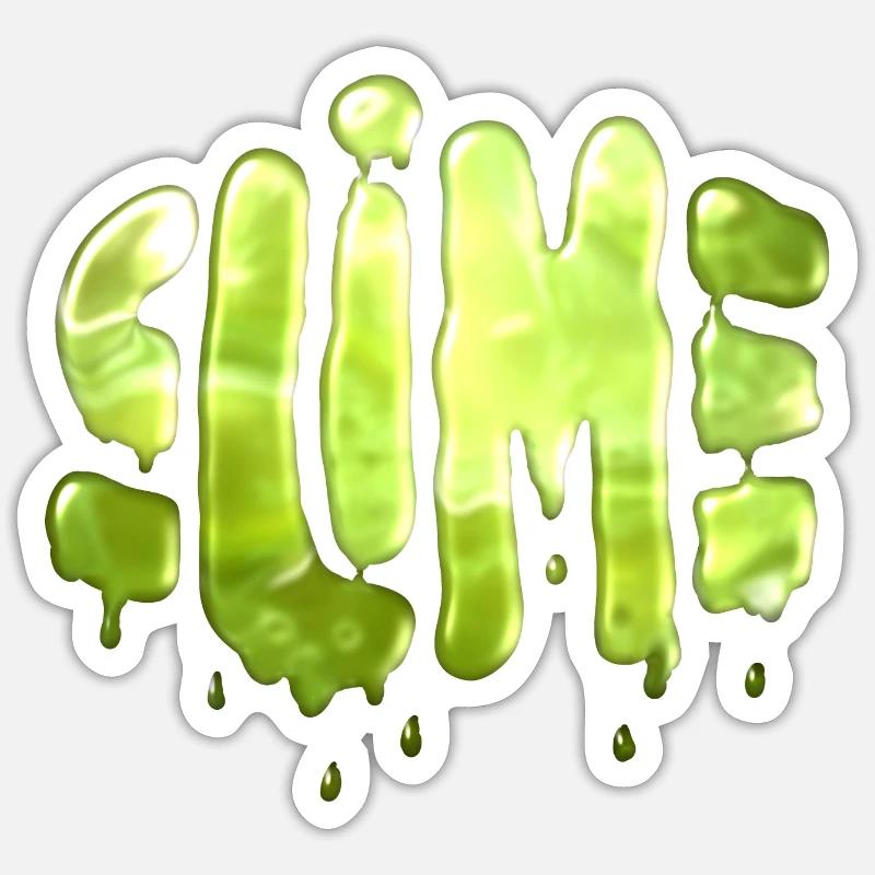 Slime Sticker size S (10 x 10 cm)