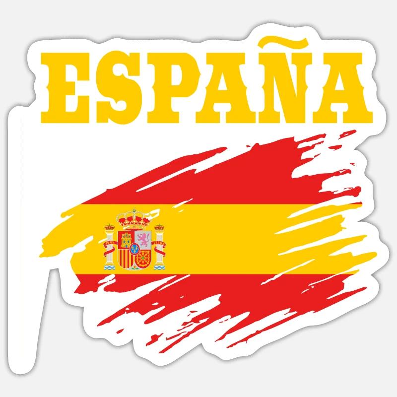 Spanien Spanisch Sticker Größe S (10 x 10 cm)