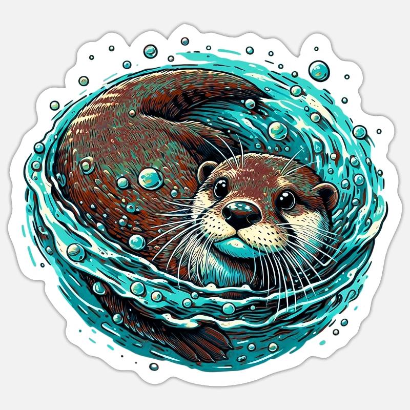 Sticker taille S (10 x 10 cm) - 