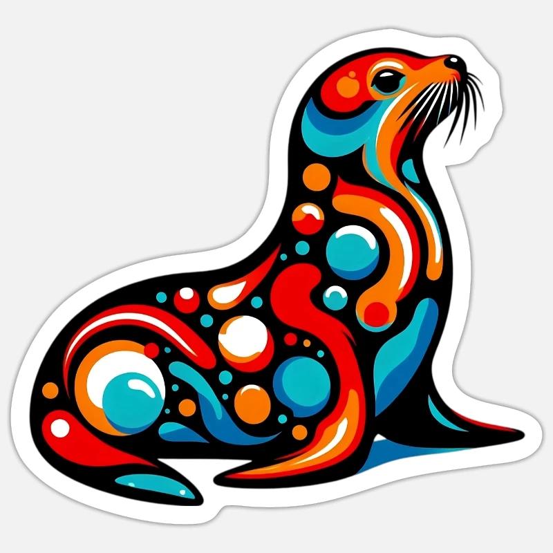 Sticker taille S (10 x 10 cm) - 