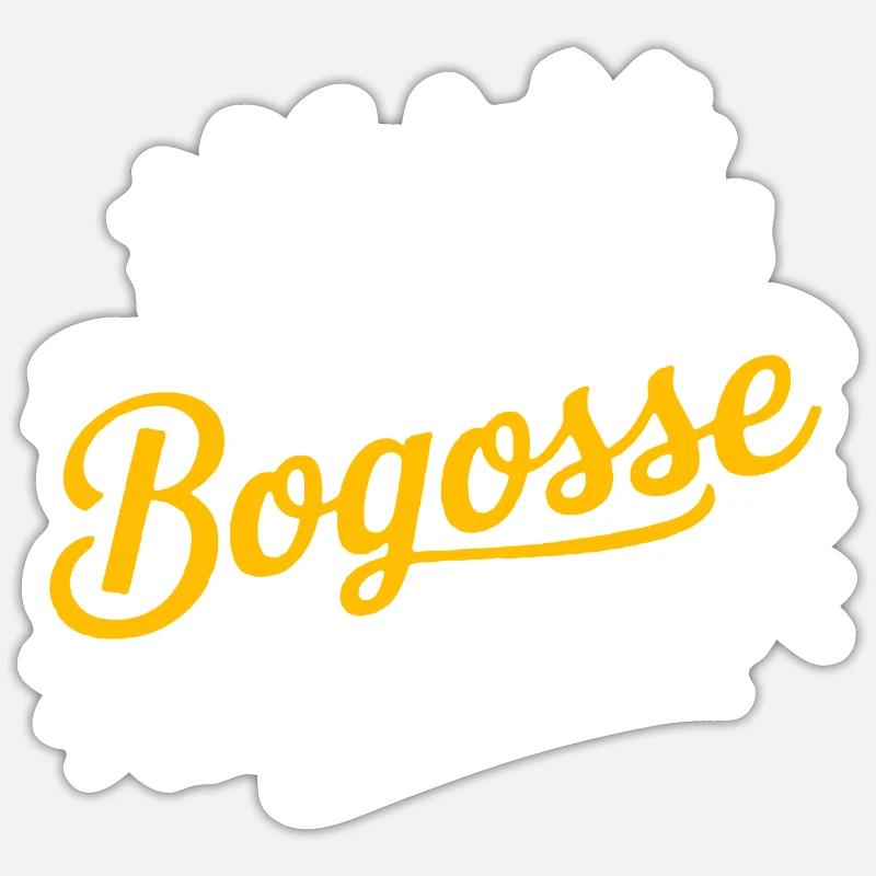 60 BOG - Sticker size S (10 x 10 cm) - white matte