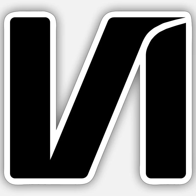 WIR - Sticker Größe S (10 x 10 cm) - Mattweiß