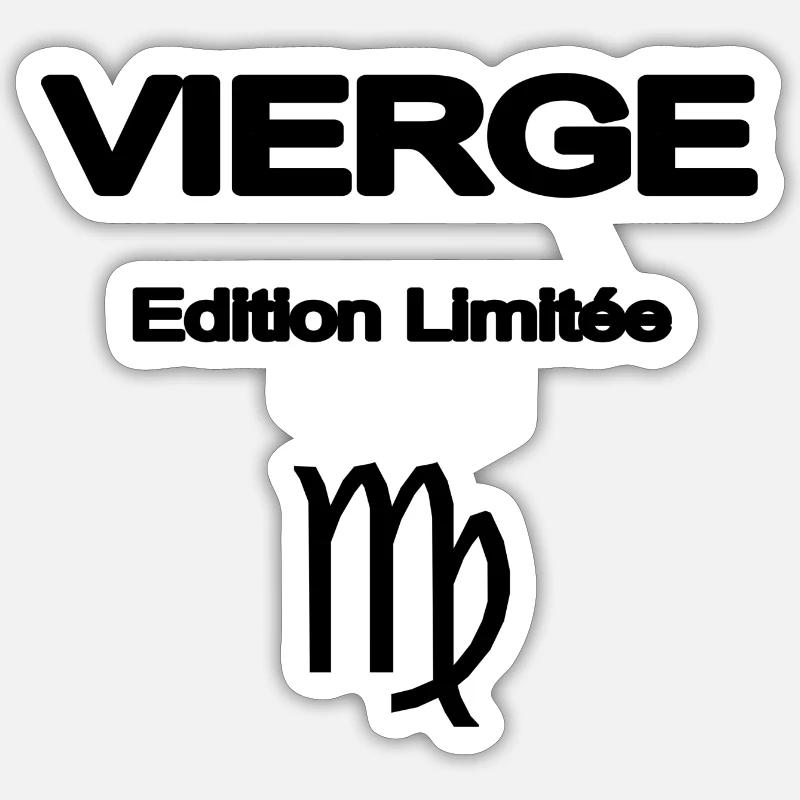 VIERGE ELEGANT ASTRO Sticker taille S (10 x 10 cm)
