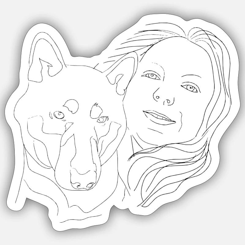 Sticker size S (10 x 10 cm) - 