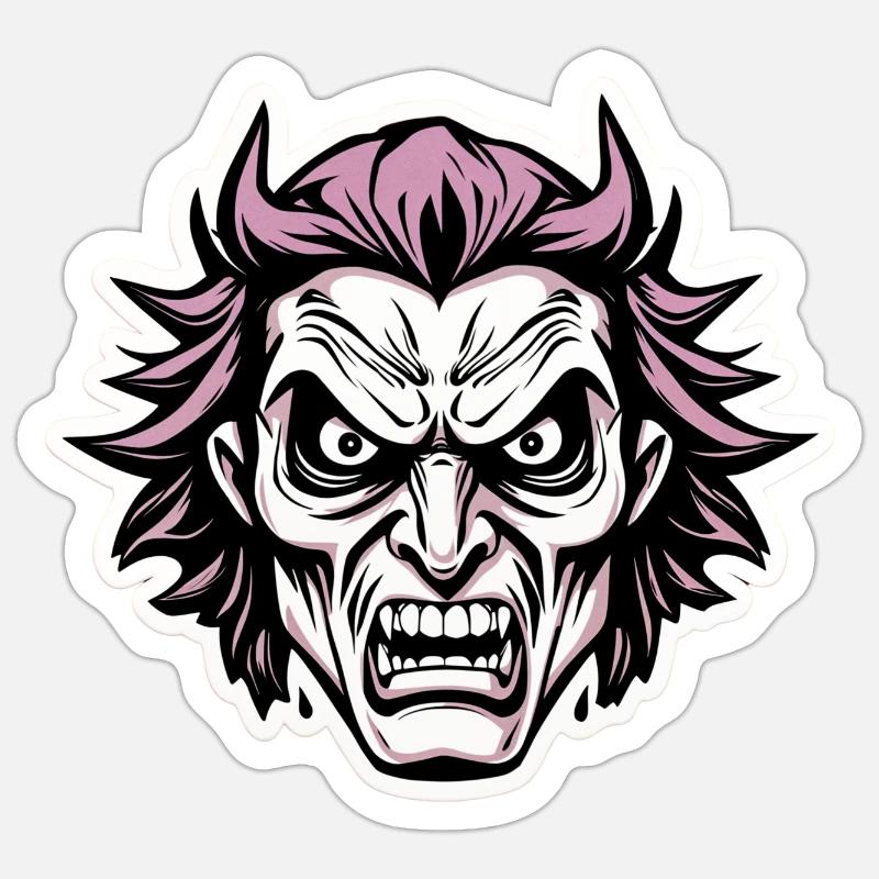 Fearless Number 004 - Sticker size S (10 x 10 cm) - white matte