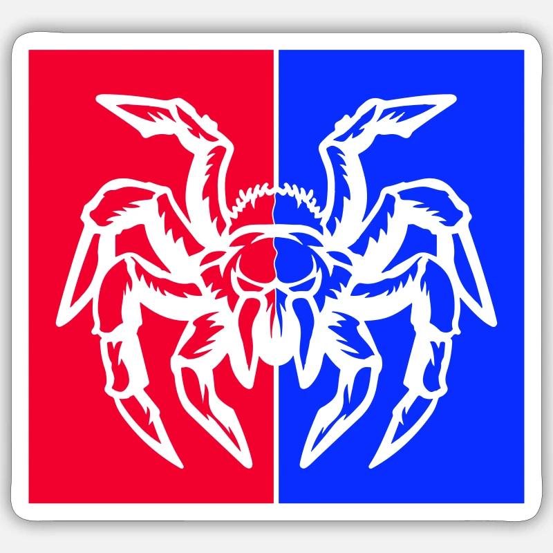 spinne spider Sticker Größe S (10 x 10 cm)