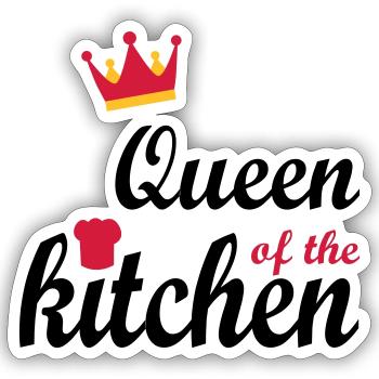 Weihnachtsgeschenke für Frauen - Sticker Größe S (10 x 10 cm) - Mattweiß - Vorne