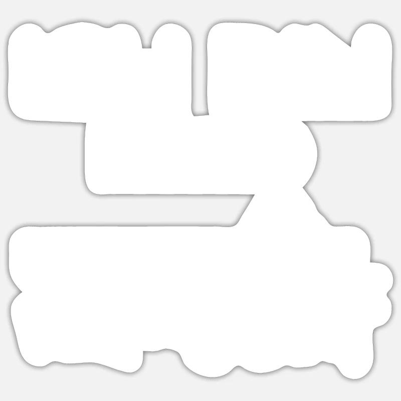 Sticker size S (10 x 10 cm) - 