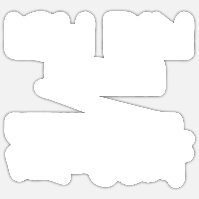 Sticker Größe S (10 x 10 cm) - 