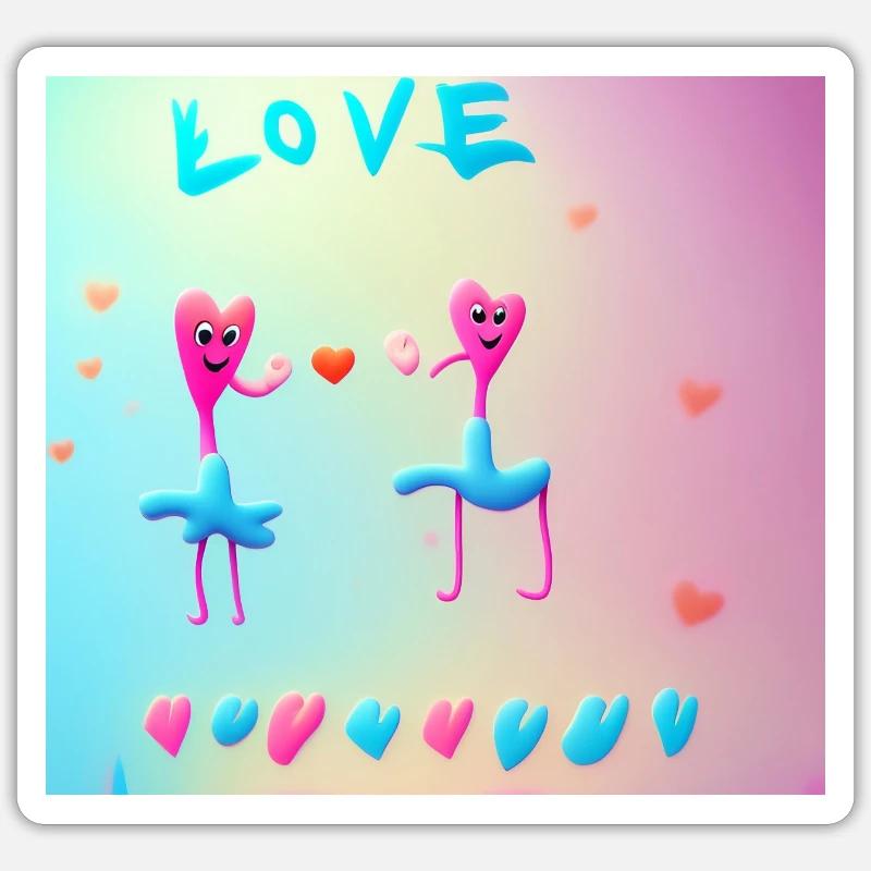 Sticker Größe S (10 x 10 cm) - 
