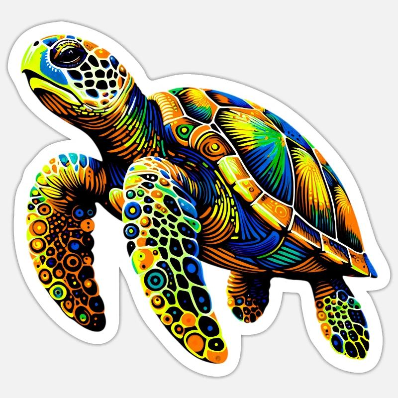 Sticker taille S (10 x 10 cm) - 