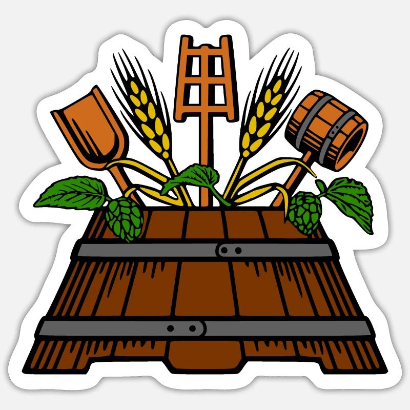 Sticker Größe S (10 x 10 cm) - 