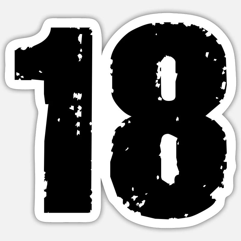 Sticker Größe S (10 x 10 cm) - 