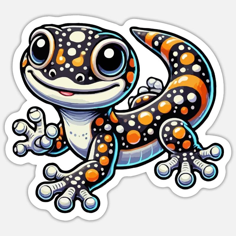 Bébé salamandre Sticker taille S (10 x 10 cm)