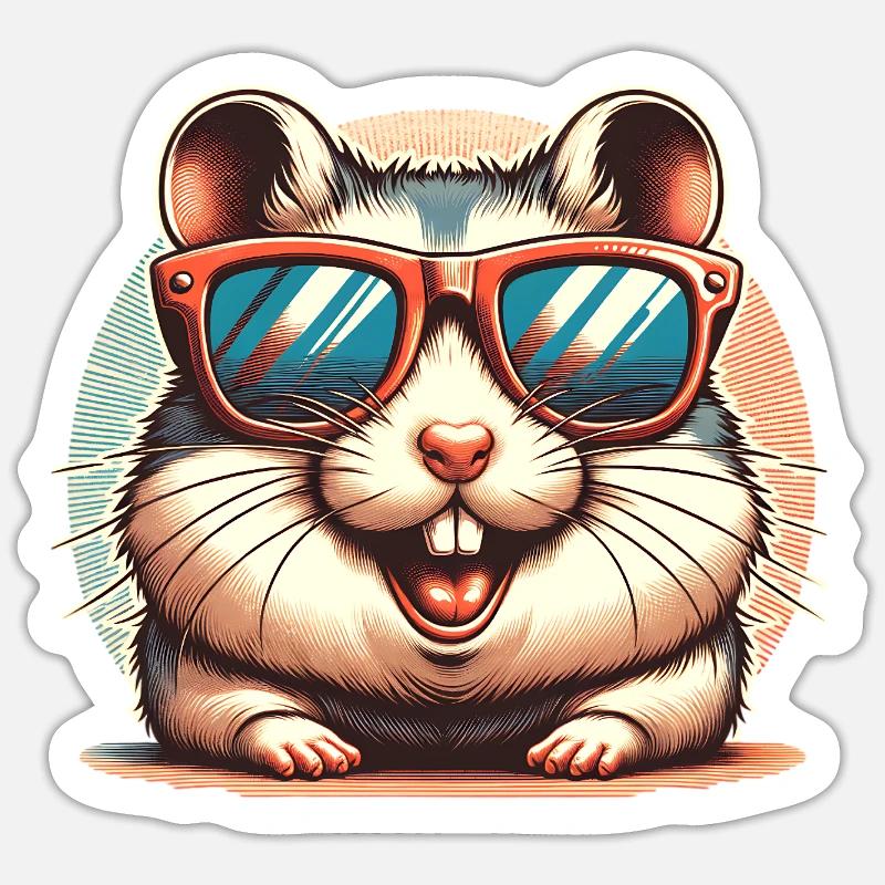 Sticker taille S (10 x 10 cm) - 