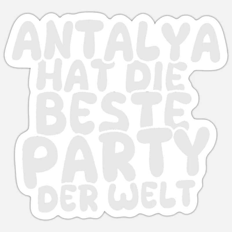 Gift for Antalya Sticker size S (10 x 10 cm)