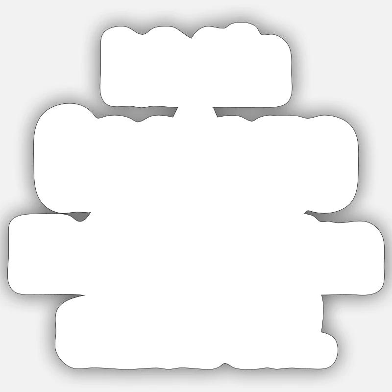 Sticker Größe S (10 x 10 cm) - 
