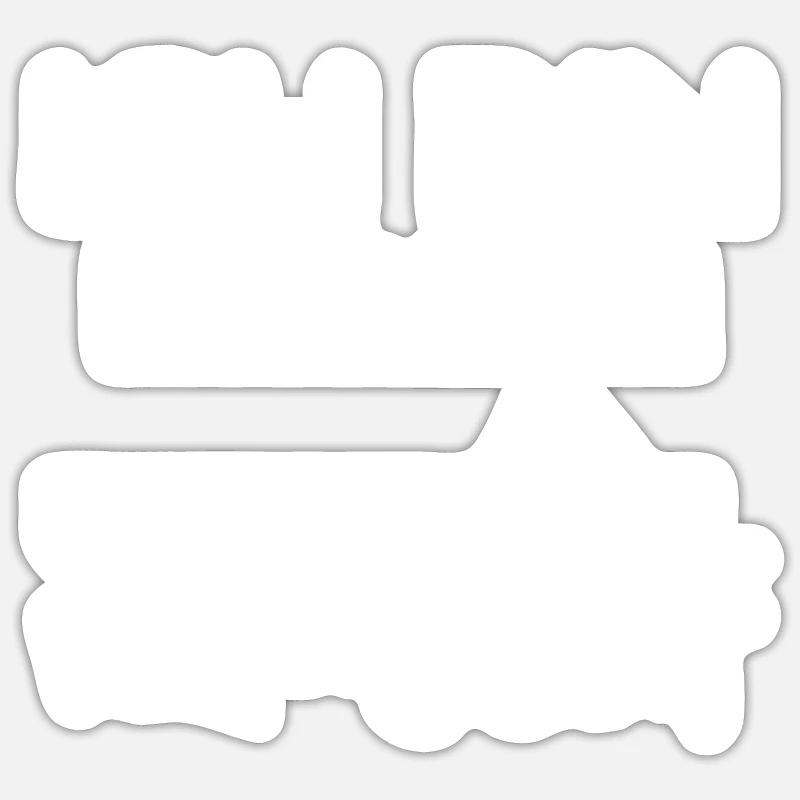 Sticker taille S (10 x 10 cm) - 