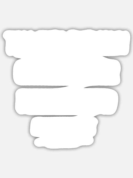Tollster Ehemann, coolster Vater, bester Freund. - Sticker Größe S (10 x 10 cm) - Mattweiß
