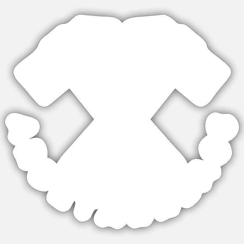 Working class - Sticker size S (10 x 10 cm) - white matte