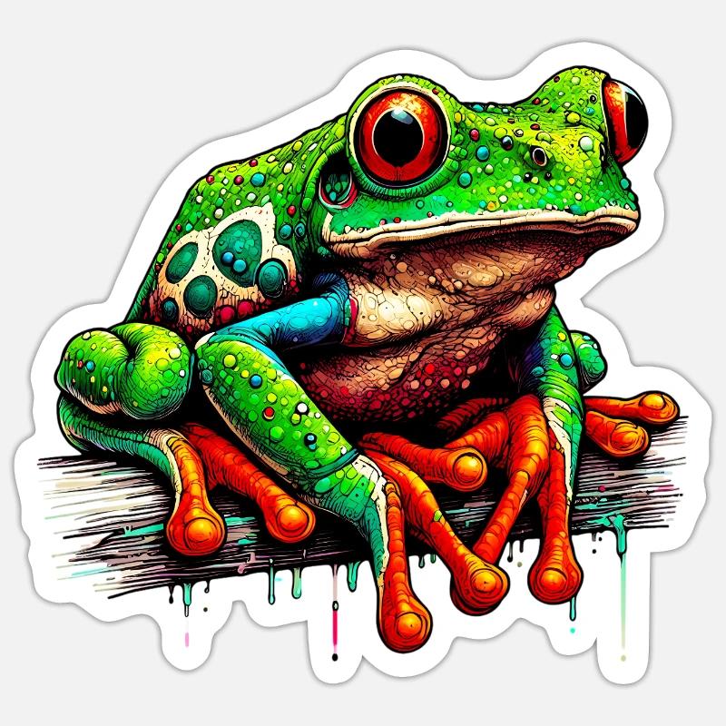 Sticker Größe S (10 x 10 cm) - 