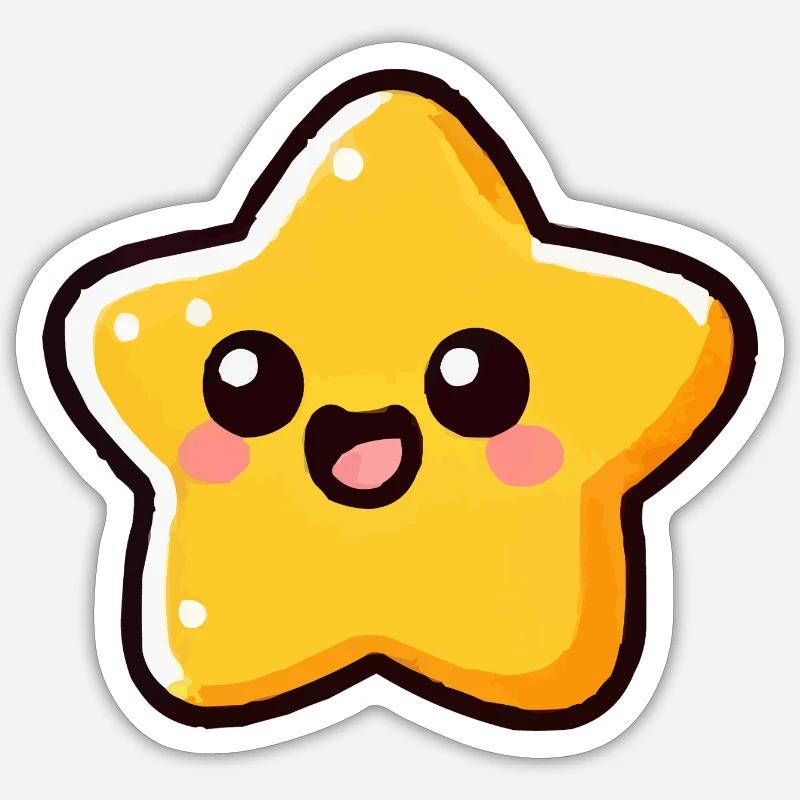 Bande dessinée Stern Sticker taille S (10 x 10 cm)