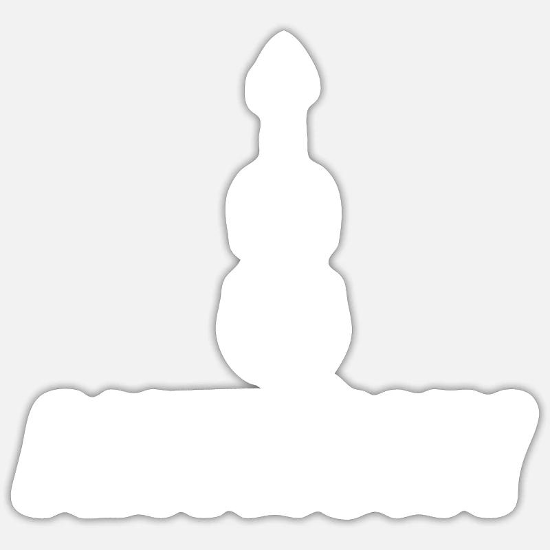 Viola Anthony - Sticker size S (10 x 10 cm) - white matte