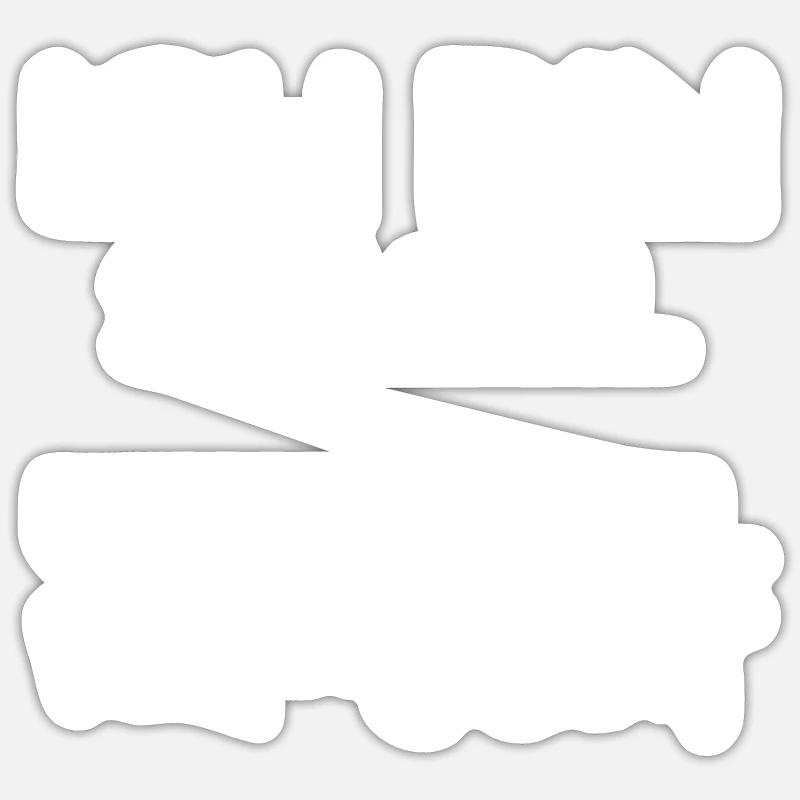 Sticker taille S (10 x 10 cm) - 