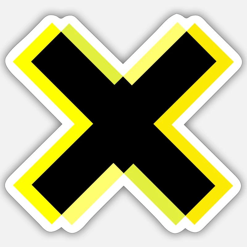 Sticker Größe S (10 x 10 cm) - 