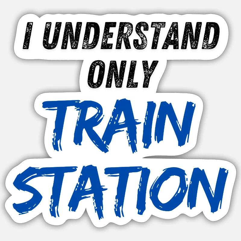 I understand only Train Station Sticker Größe S (10 x 10 cm)