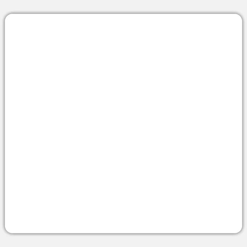 Emil - Sticker taille S (10 x 10 cm) - blanc mat