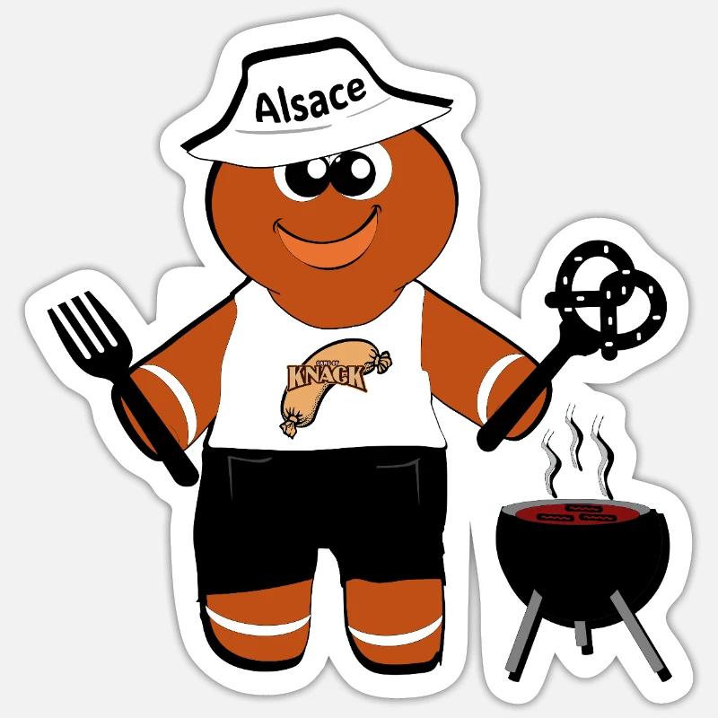 Sticker Größe S (10 x 10 cm) - 
