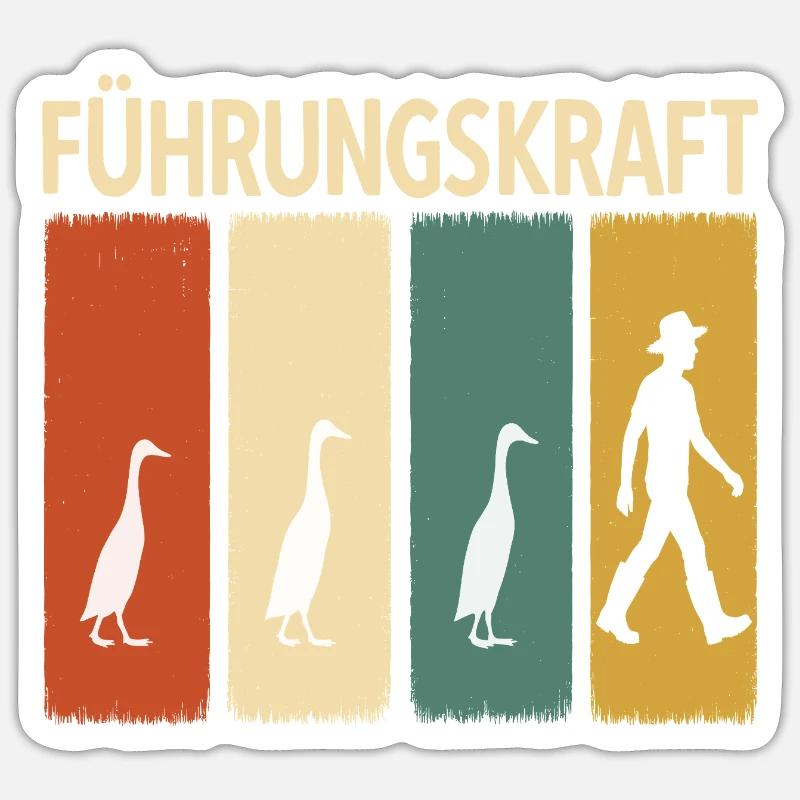 Executive Duck Duck Breeding Duck Breeding Sticker size S (10 x 10 cm)