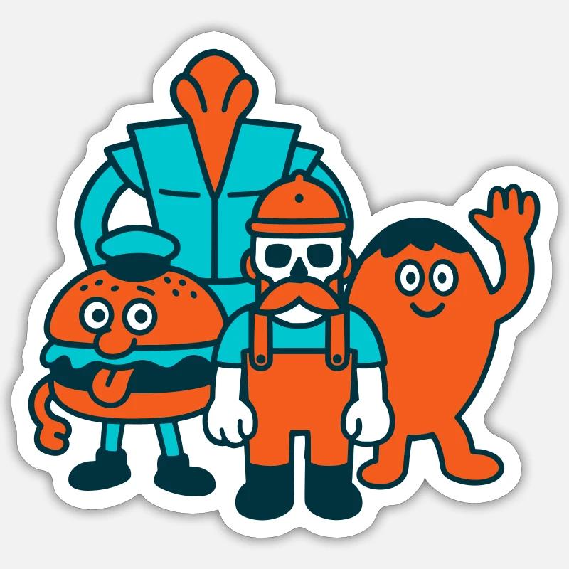 Sticker size S (10 x 10 cm) - 