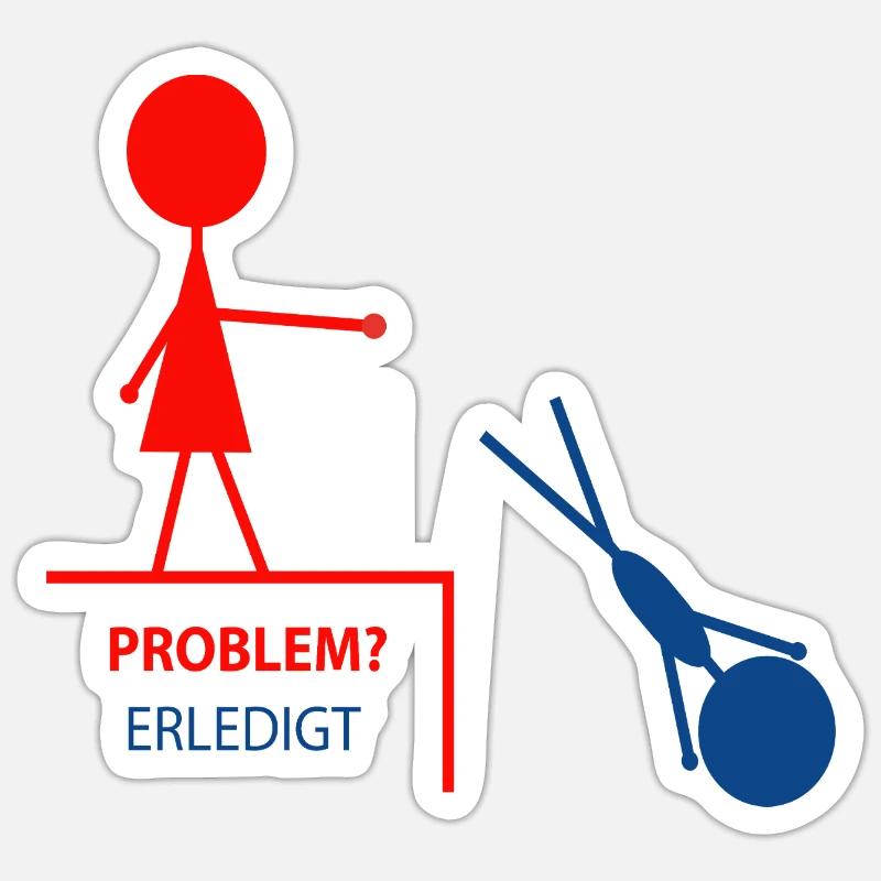 Sticker Größe S (10 x 10 cm) - 