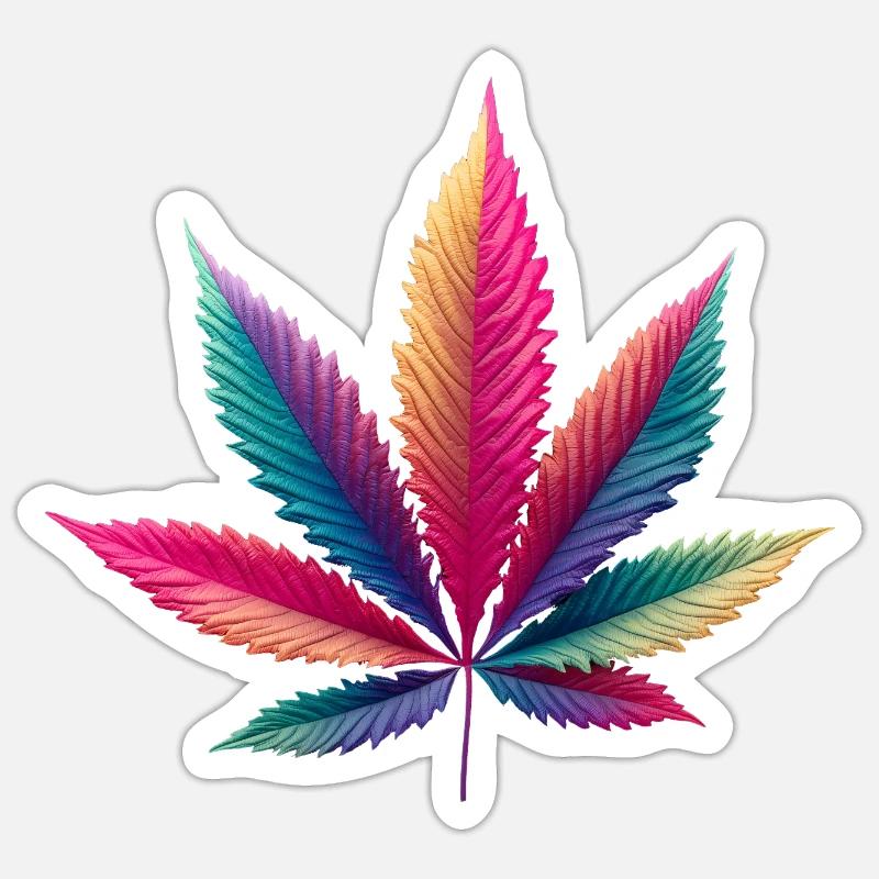 Feuille de chou Sticker taille S (10 x 10 cm)