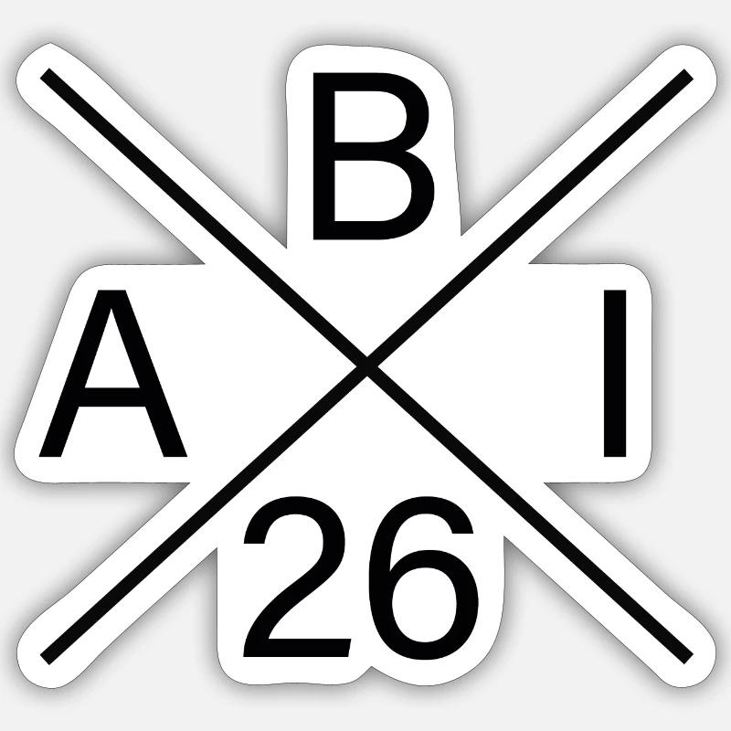 Sticker Größe S (10 x 10 cm) - 