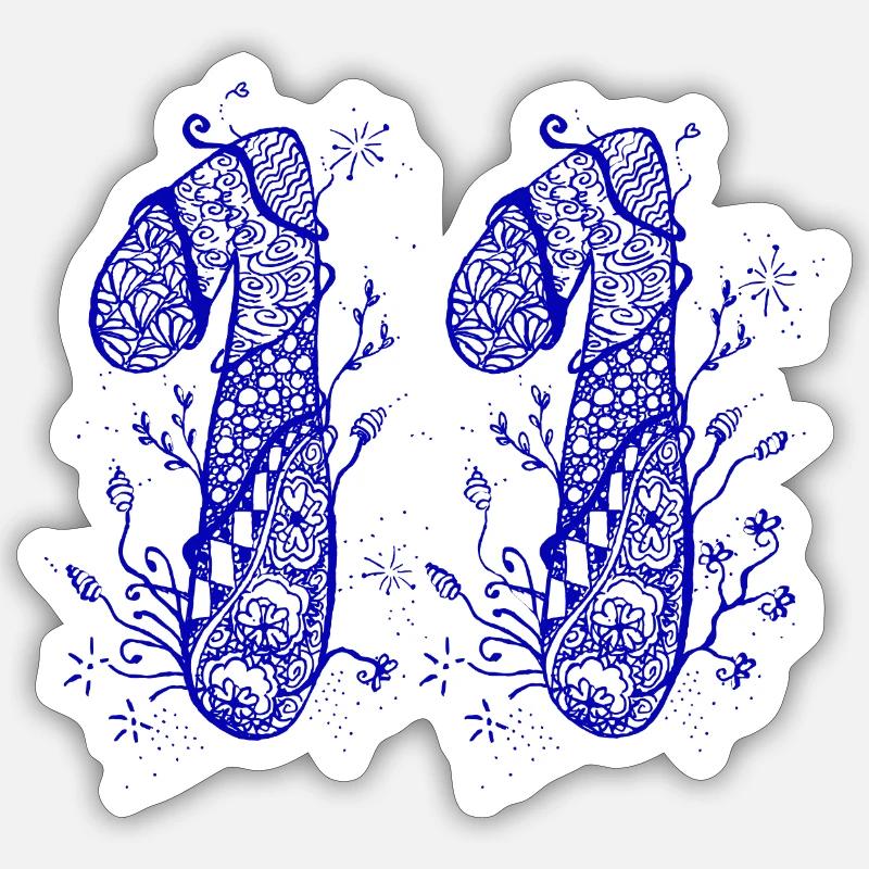 Sticker size S (10 x 10 cm) - 