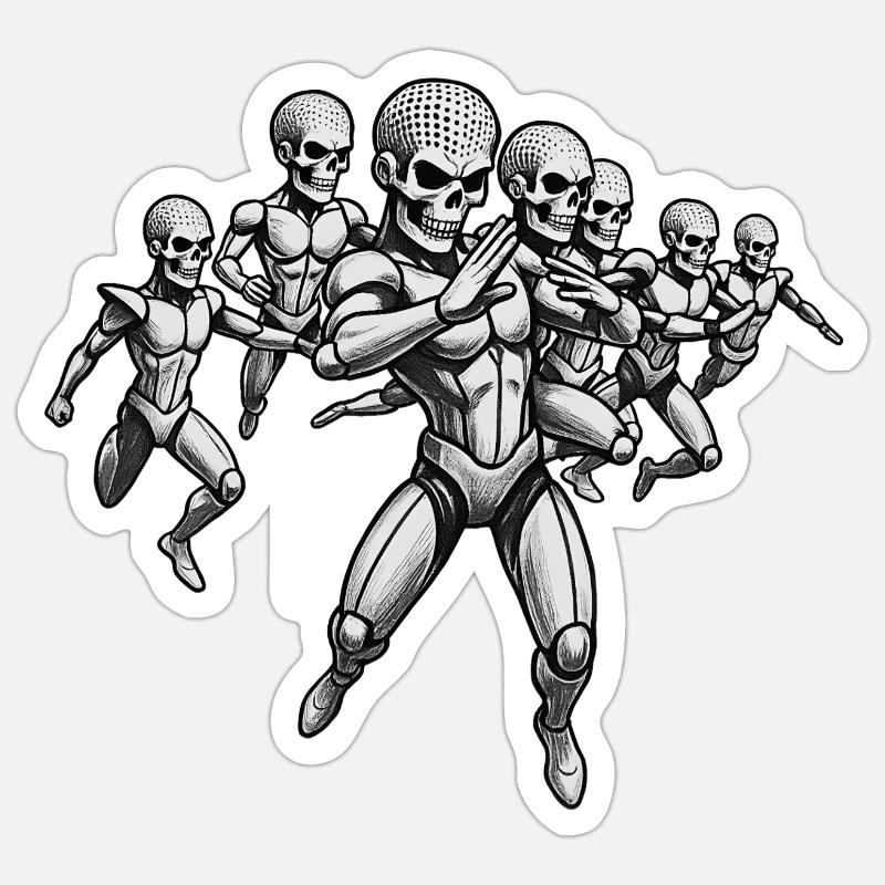 Sticker taille S (10 x 10 cm) - 