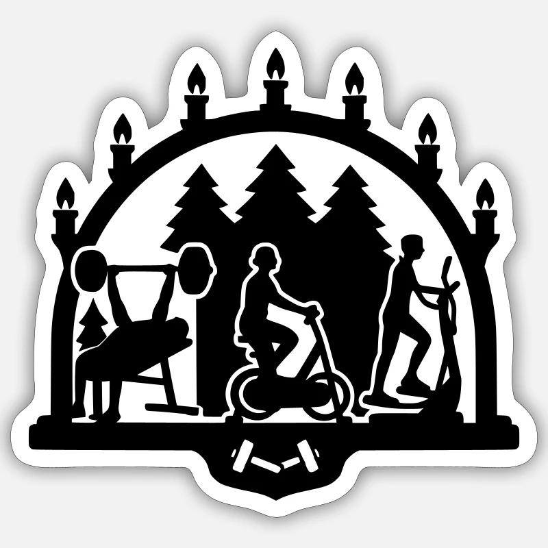 Sticker Größe S (10 x 10 cm) - 