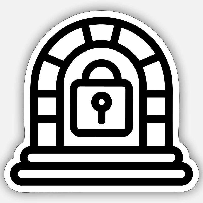 Sticker taille S (10 x 10 cm) - 