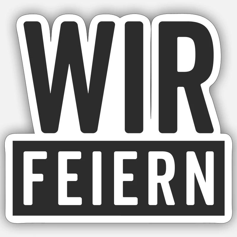 Sticker Größe S (10 x 10 cm) - 