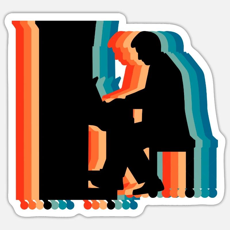 Sticker taille S (10 x 10 cm) - 