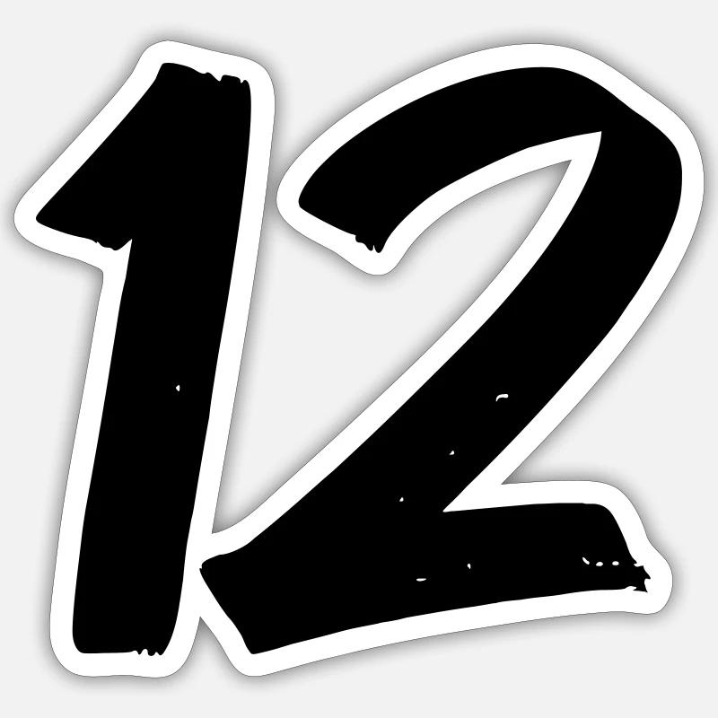 22 - Sticker size S (10 x 10 cm) - white matte