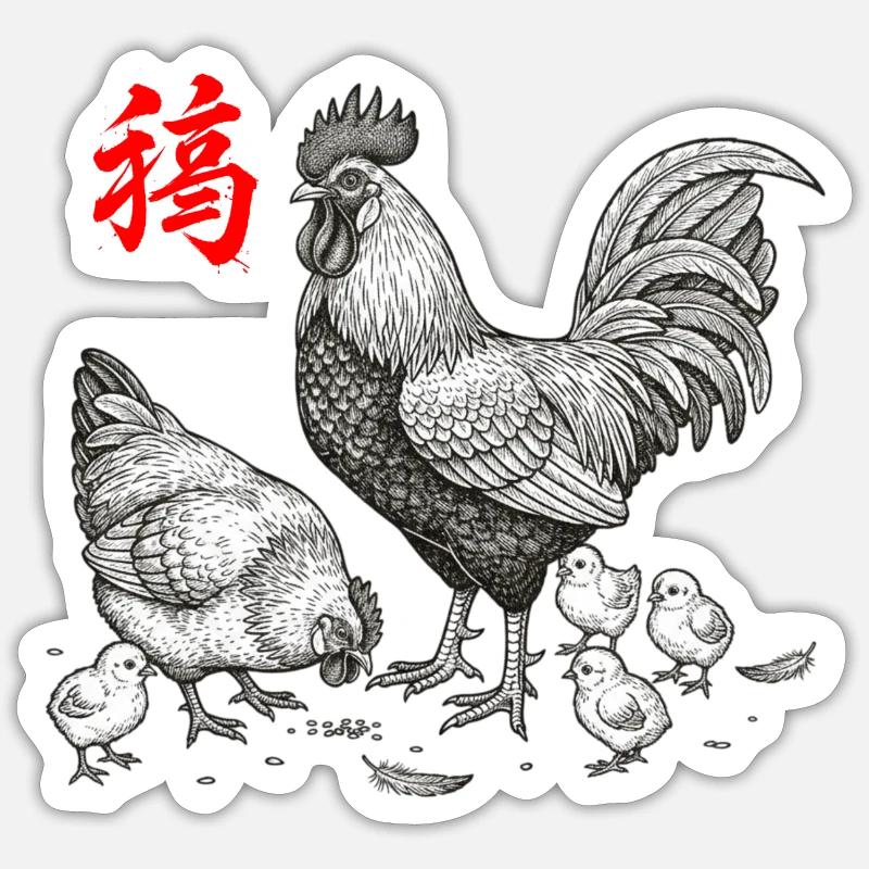 Sticker Größe S (10 x 10 cm) - 