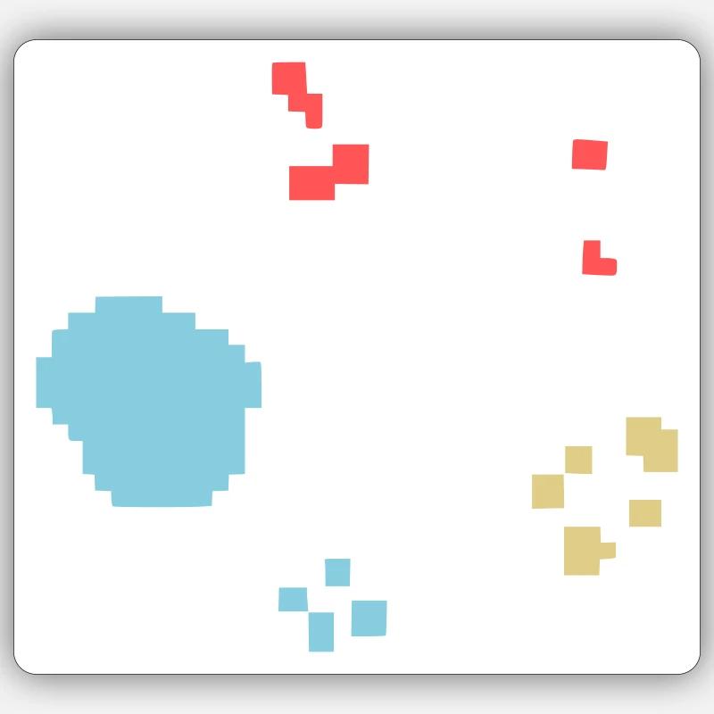 Sticker Größe S (10 x 10 cm) - 