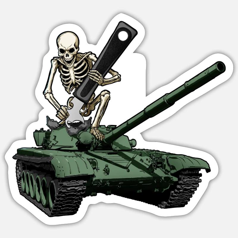 Sticker Größe S (10 x 10 cm) - 