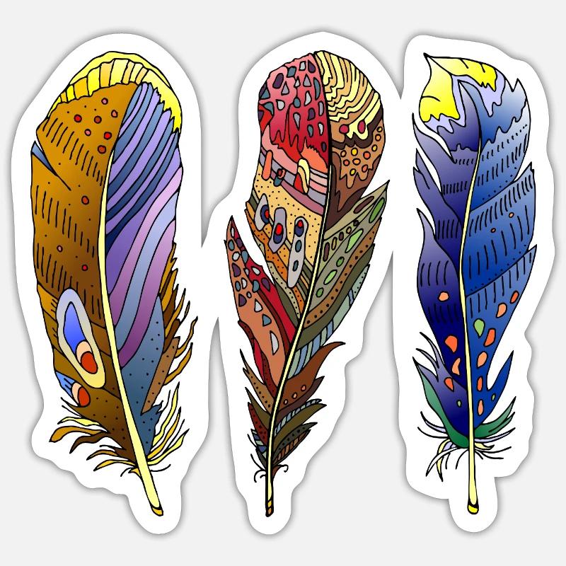 Stylo - Sticker taille S (10 x 10 cm) - blanc mat