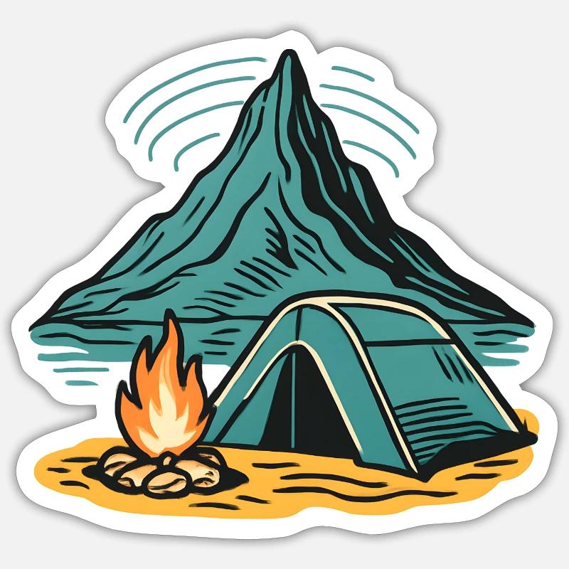 Sticker Größe S (10 x 10 cm) - 